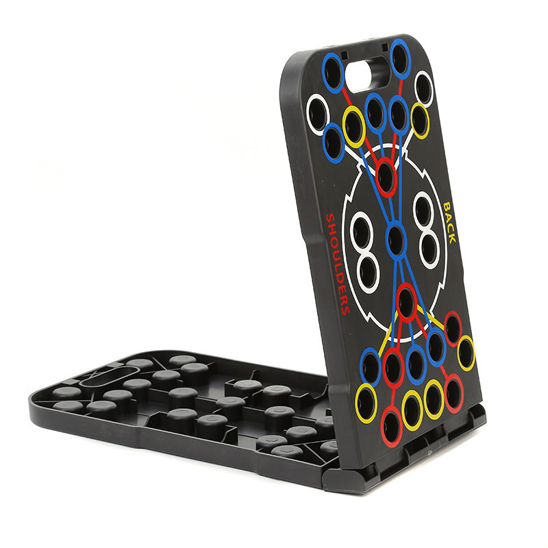 Ensemble de planches de poussée multifonctions portables.